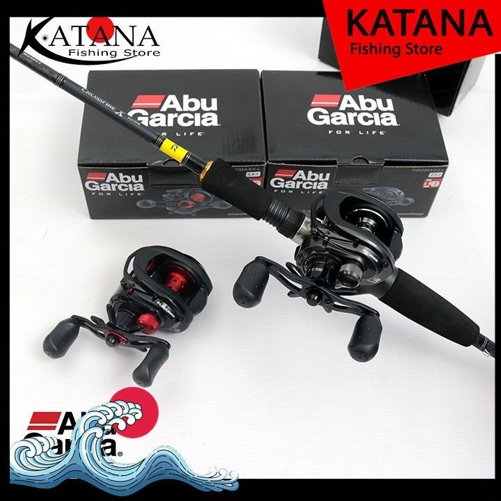 [Katana Fishing] Máy câu ngang Abu Garcia BlackMax 4 - ProMax 4 - Thế hệ thư 4 2021