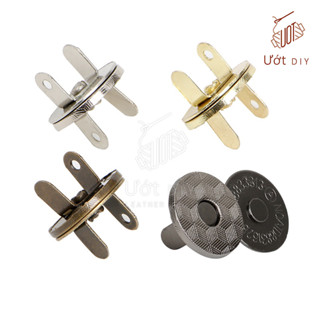 Nút Hít Nam Châm Siêu Mỏng - Dụng Cụ Làm Da Handmade DIY
