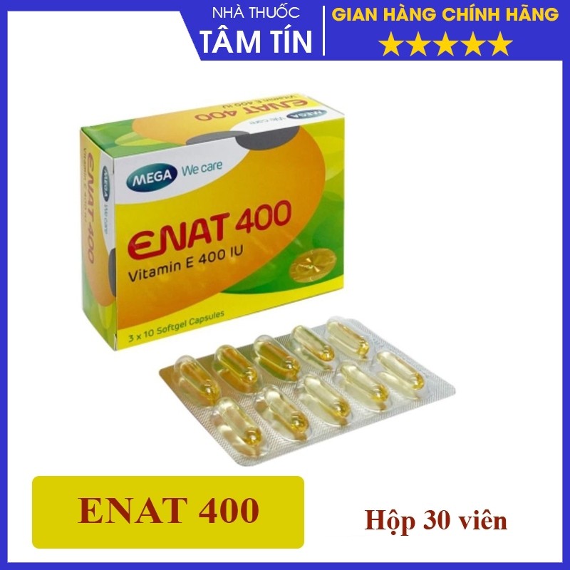 Enat 400 bổ sung Vitamin E, ngăn lão hóa