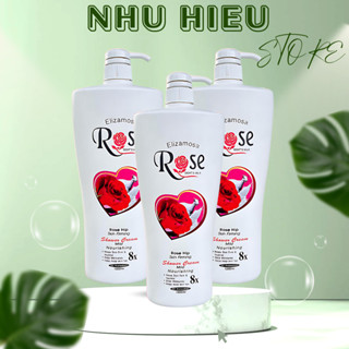  ComBo 5 Chai Sữa tắm dê ROSE hương hoa hồng 1200ml ! a!! 