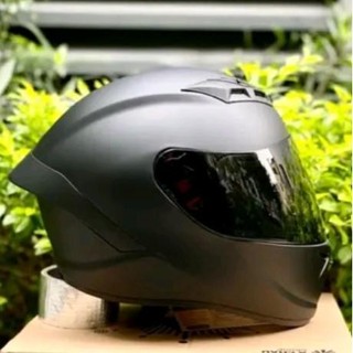 Mũ bảo hiểm Full face Royal M266 đen nhám 2 kính - Helmet