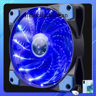 Quạt fan case 12 cm có led marvo fn-10
