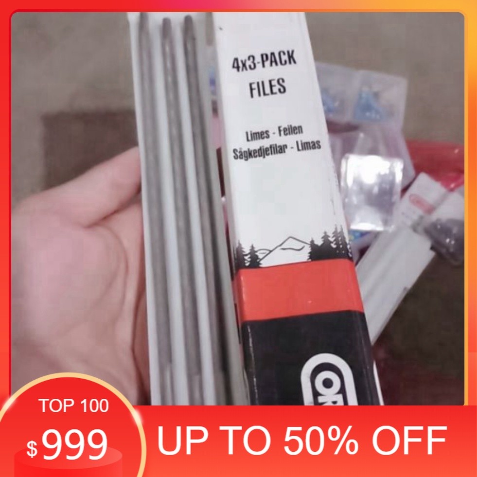 [RẺ NHẤT] Dũa xích cưa tròn OREGON 4.8mm( vỉ 3 dũa) [GIÁ TỐT]