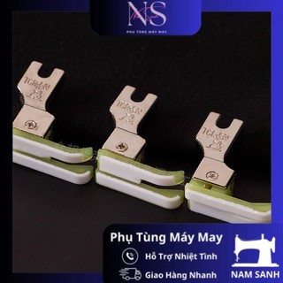 Chân vịt mí nhựa 2 da sử dụng cho máy may 1 kim công nghiệp