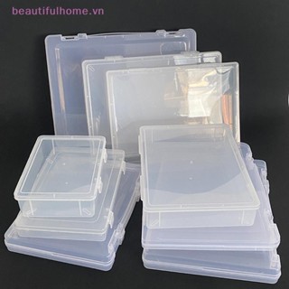 [Beautifulhome] 1 Hộp Bảo Quản Móng Tay Nghệ Thuật Hộp Đựng Kim Cương Giả Đá Quý Hạt Trang Sức Hộp Đựng Nhựa Phụ Kiện Móng Tay Hộp Đựng Trống DIY Làm Móng Tay [Làm Đẹp]