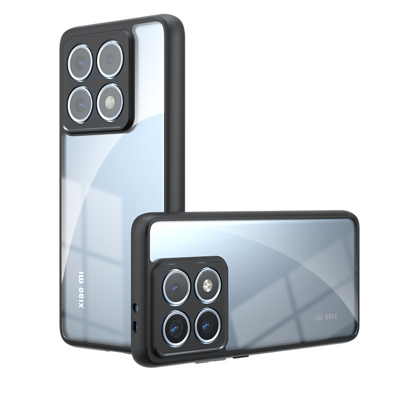 Dành Cho Xiaomi Mi 14T Pro, Ốp Lưng 14T ELVEV Chống Rơi Mờ Da PC + Vỏ Điện Thoại TPU