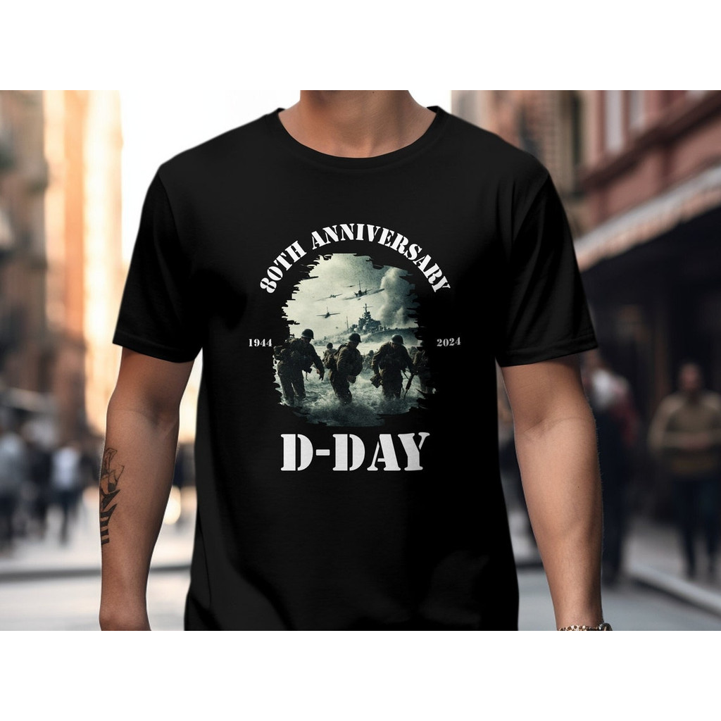 Áo thun kỷ niệm 80 năm ngày D-Day 2024, 6 tháng 6 năm 1944, D-Day