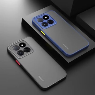  Dành Cho Xiaomi Mi 14T 13T Pro POCO M6 F6 X6 Pro 4G 5G Vỏ Giáp Chống Sốc Ốp Lưng Điện Thoại Mờ 