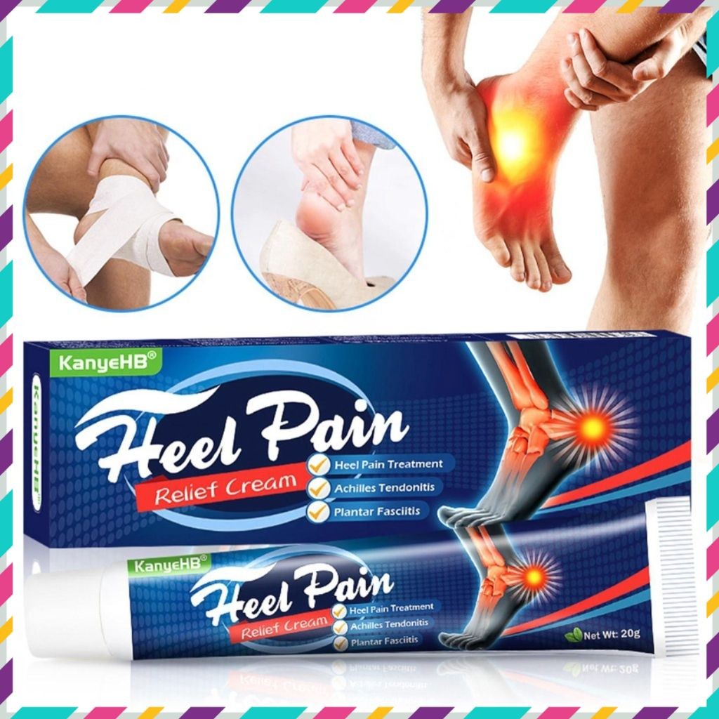 Kem Chăm Sóc Xương Khớp KanyeHB Heel Pain Relief Cream Giảm Đau Gót Chân, Mắt Cá Chân và Bàn Chân  - QUEENSHOP68