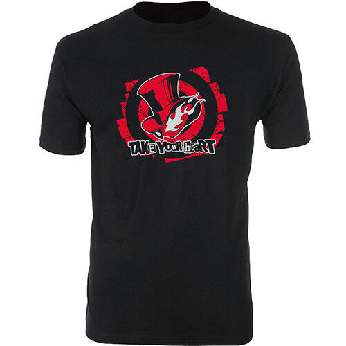 * * Legit * * Persona 5 Take Your Heart Persona Hat Logo Áo thun đích thực 21103