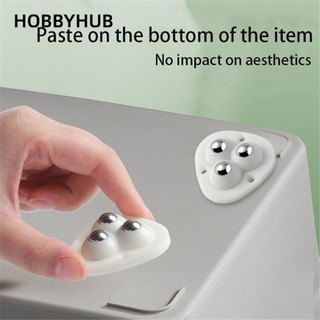 HOBBYHUB Bộ 4 Bánh Xe Lăn Bằng Thép Không Gỉ 360 Độ Loại Nhỏ Thông Dụng