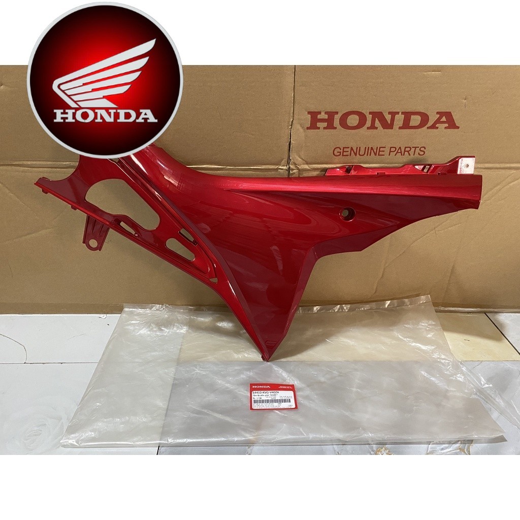 Tấm ốp yếm trong bên phải Airblade 2011, AB béo màu đỏ *R340C* (64410KVGV40ZA)