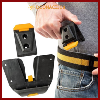 Khóa thắt lưng DOONACI308, Kẹp túi đeo thắt lưng bền tương thích, Chất lượng cao ABS chắc chắn thay thế nhanh chóng Thắt lưng dụng cụ sử dụng chuyên nghiệp