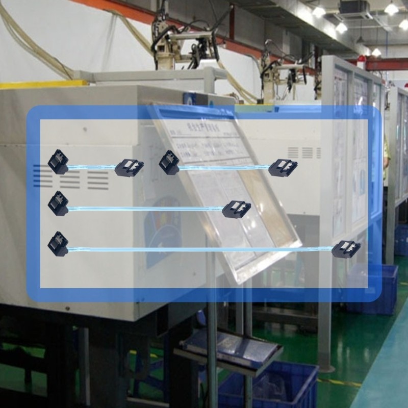 Cáp chuyển đổi 7Pin 7Pin Bộ chuyển đổi tốc độ nhanh góc 180 độ đến 90 độ