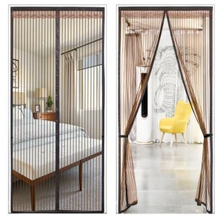  Rèm cửa từ tính quá khổ Cửa lưới chống muỗi Côn trùng ruồi Rèm cửa đóng tự động 