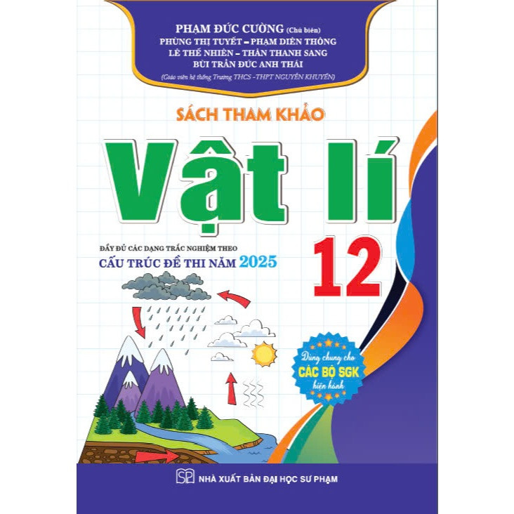 Sách - Sách Tham khảo vật lí 12 (dùng chung các bộ sgk hiện hành) (HA-MK)