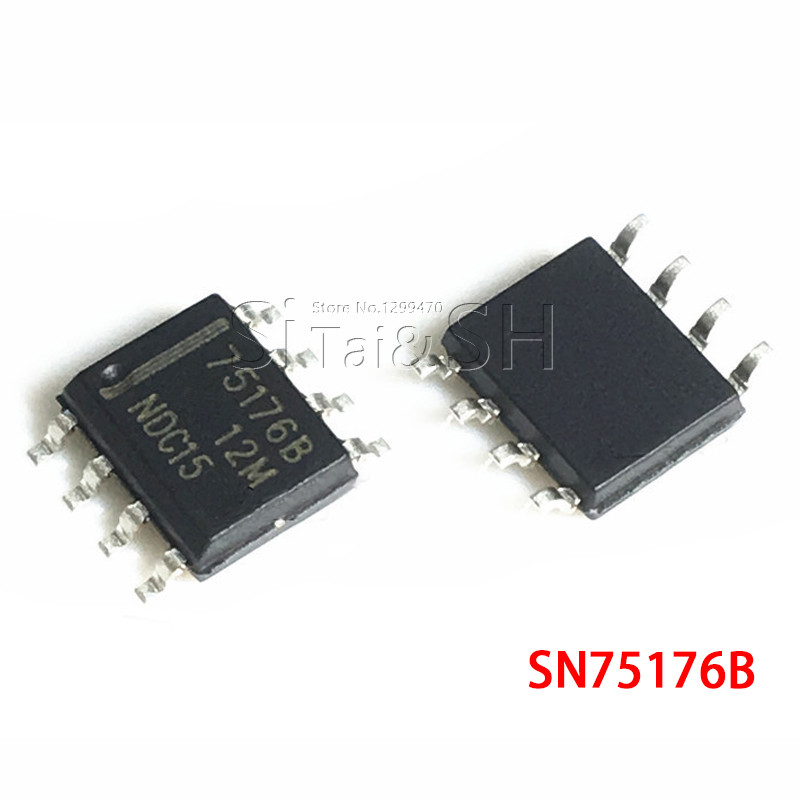 10 CÁI SN75176BDR SOP8 SN75176B SOP SN75176 SOP-8 75176B SMD IC mới và nguyên bản