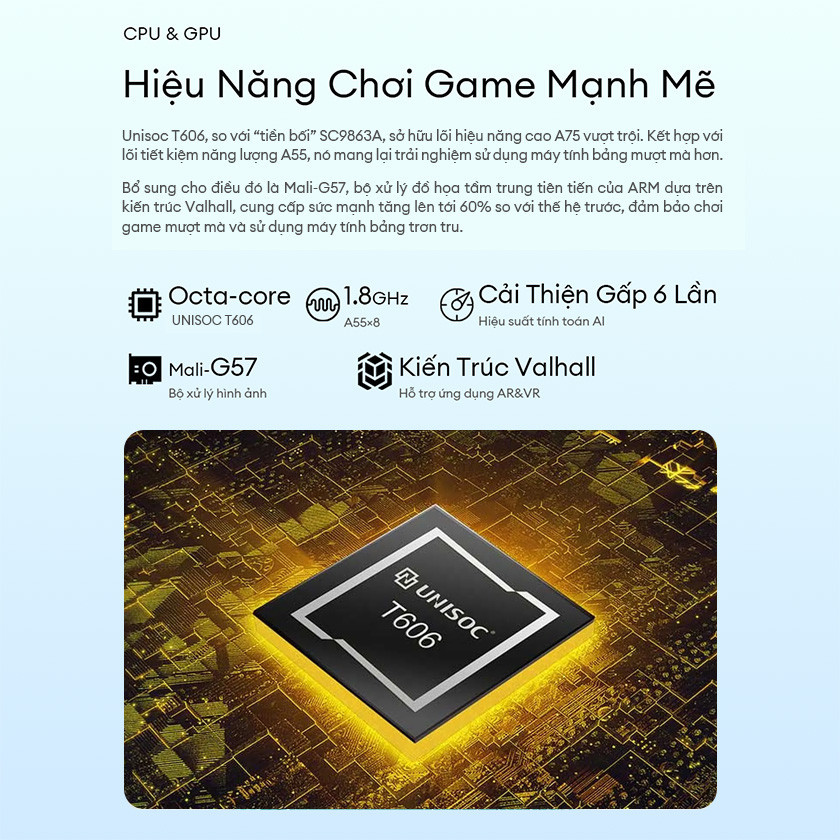 [PHIÊN BẢN MỚI] Máy Tính Bảng Teclast P30 12GB(4+8)/128GB| HD 11” | 6000mAh| 2 Loa Kép | Hàng Chính Hãng | BigBuy360 - bigbuy360.vn