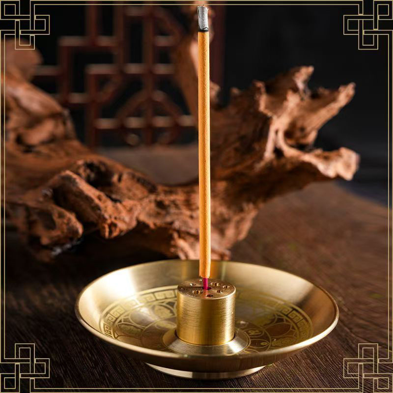 Đế Cắm Nhang Bằng Hợp Kim Đồng,Dùng Cho Nhang Vòng, Nhang Tăm,đốt nhang thờ cúng dụng cụ xông trầm hương