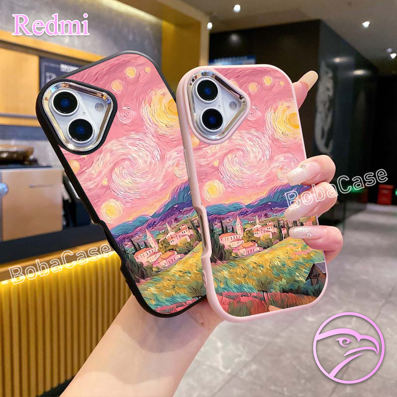 Ốp lưng XIAOMI bứcvẽ cho Redmi Note M 11 12 13 4 5 6 8 10 LITE 14 20 POCO C65 i RS XB 9ACTIV NFC Pro