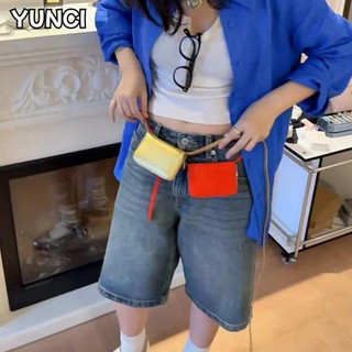 Túi đeo vai Mini FUJIOU, Túi đựng thẻ đeo chéo màu trơn PU, Thời trang Onuk Cùng phong cách Hàn Quốc Túi ly hợp Túi đeo chéo nhỏ ngoài trời