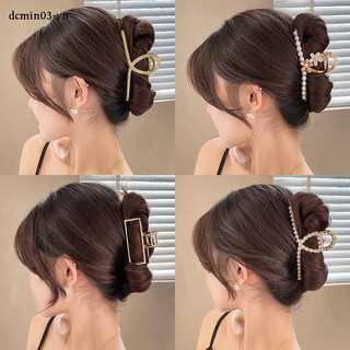 Kẹp Tóc Kim Loại Hình Cá Mập Độc Đáo Cho Nữ
