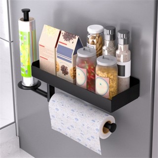 Giá đựng khăn giấy từ tính Giá đựng gia vị để tổ chức tủ lạnh hiệu quả