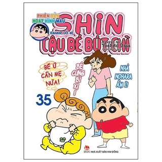Sách - Shin - Cậu Bé Bút Chì - Hoạt Hình Màu - Tập 35 (2019)