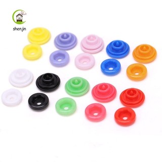 Bộ 50 nút bấm T5 bằng nhựa nhiều màu sắc tiện dụng