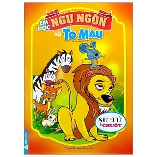 Sách - em đọc ngụ ngôn và tô màu: sư tử và chuột