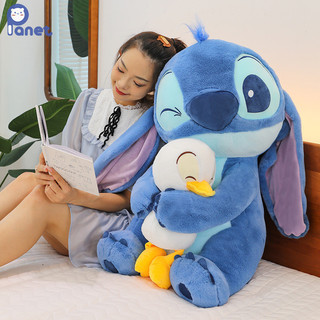 Búp bê đồ chơi sang trọng mới trên giường trẻ em đi cùng búp bê ngủ