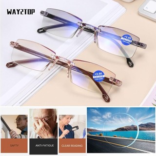 WAY2TOP Bảo Vệ Mắt Khi Đọc Sách Chống Bức Xạ/Ánh Sáng Xanh 0.6 Độ Tiện Lợi