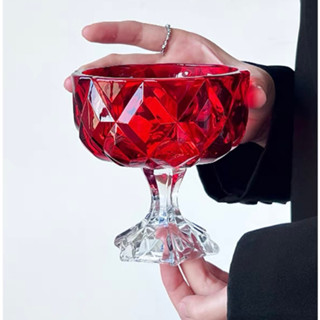 Cốc Sữa Chua Trái Cây Pudding Kem Kem Thủy Tinh