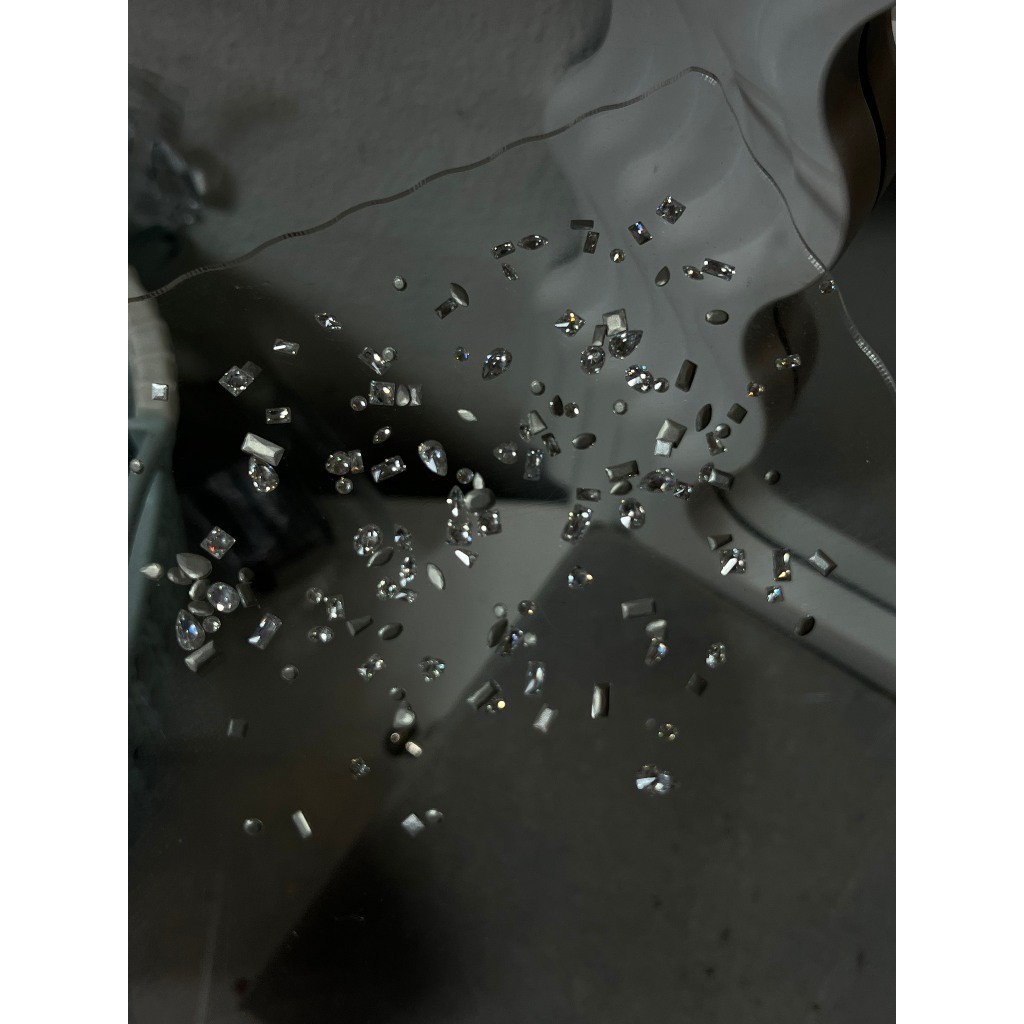 Set đá khối chân bằng mini Nabi set 100 viên Naomi Nail