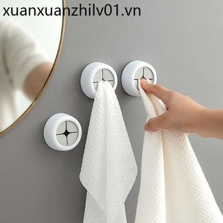 Nhật Bản Sáng Tạo Giá Treo Khăn Không Đục Lỗ Lưu Trữ Móc Nhà Bếp Rag Cắm Móc Treo Khăn Tay Món Ăn Giá Treo Khăn