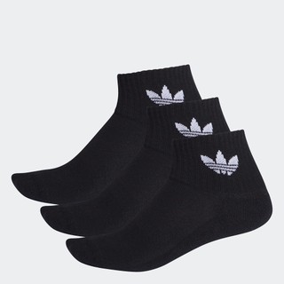 adidas Phong cách sống Bộ 3 đôi tất cổ trung Unisex Nhiều màu FM0643
