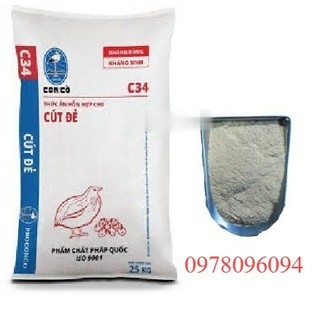 1kg cám cút c34 thức ăn chim cút c34 cám chim cút thái thức ăn gà rutin cám cút nhật thức ăn chim cút thức ăn gà rutin