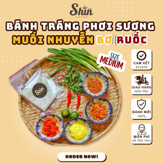 Bánh Tráng Phơi Sương Bơ túi Zip M