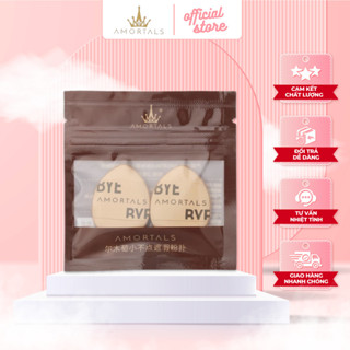 Bông Mút Phấn Trang Điểm AMORTALS Mini Ngón Tay Hình Quả Trứng Mềm Mại Giúp Đánh Kem Che Khuyết Điểm