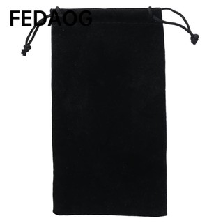 FEDAOG vải mềm dây rút đựng kính mắt màu trơn