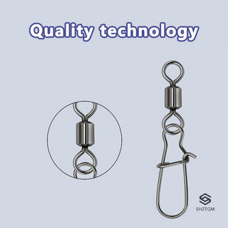 [Shztgm] Bộ 50 Đầu Nối Câu Cá Thép Không Gỉ Chụp Mang Cán Móc Câu Cá Biển Mồi Câu Cá Pin Jig Giải Quyết Mới