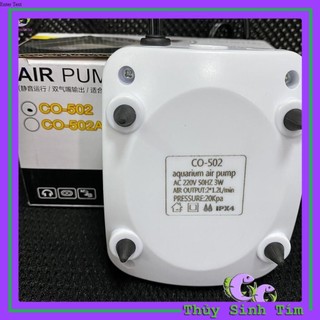 Máy Sủi Oxy Mini GEBO Cho Bể Cá Cảnh