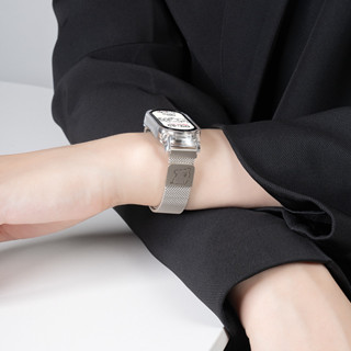 Dây đeo bằng thép không gỉ cho Xiaomi Mi Band 10 9 8 7 6 5 4 3 Đồng hồ thông minh Milanese Wirst Loop Vòng tay từ tính Miband 8 7 9 10 Phụ kiện dây đeo cổ tay