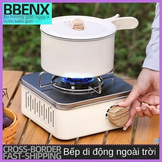 Bếp Ga Di Động Ngoài Trời JR Bếp Ga Cắm Trại Lẩu Nướng Bếp Ga Gia Dụng Bếp Ga Nhỏ Bán Buôn Bếp Ga