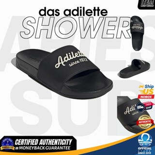   Auth Dép Das adilette Shower 1972 chính-hãng thẻ treo chip từ RFID bịch niêm phong công nghệ Cloudfoam siêu êm 
