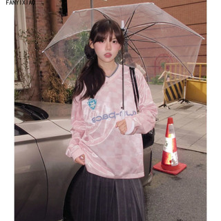 FANYIXIAO Áo Khoác hoodie áo khoác nữ zip hoodie Thời trang Phong cách trendy High-quality WCS2480LST 35Z240830