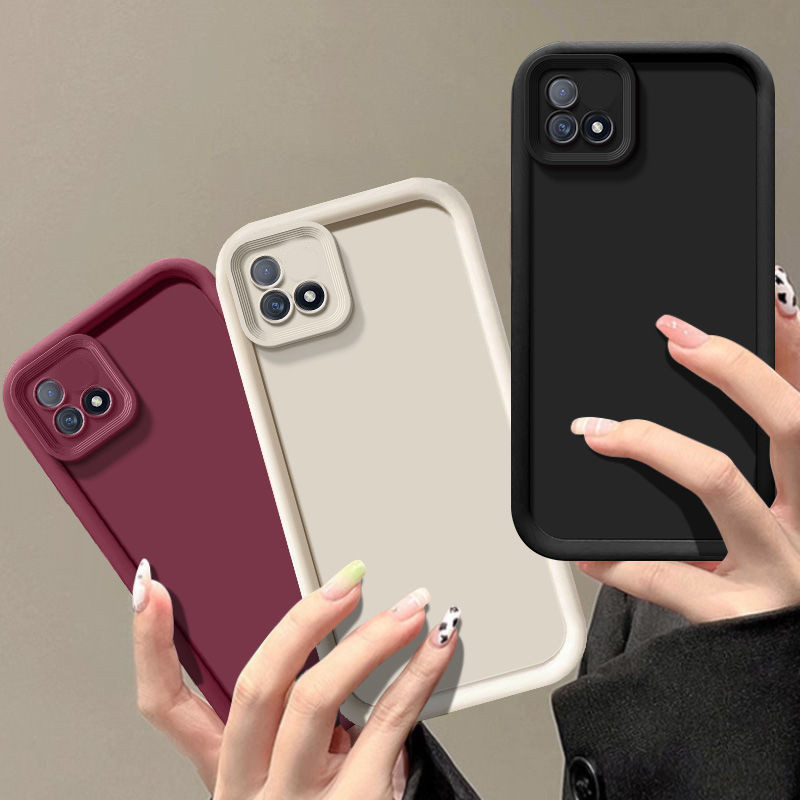 Dành Cho Realme C11 2021 Ốp Lưng Realme C20 Realme C20A Ốp Điện Thoại Trọn Gói Matte Chống Rơi Mềm Bảo Vệ