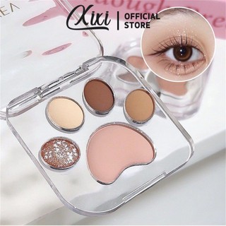 Zvev Người Mới Bắt Đầu Bảng Phấn Mắt Blush Beauty Ba Chiều Độ Sâu Màu Phấn Mắt Bảng Matte Với Shimmer Matte Eyeshadow Palette Newbie Blush Palette Cats Paw