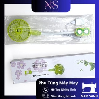 Quạt mini để bàn đế Nam châm hít 3 tốc độ xoay 360 độ