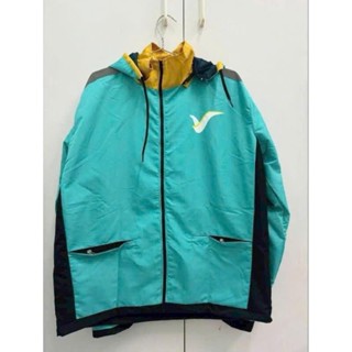 Áo Khoác Xanh Sm nón Rời in Đủ Logo.Tp